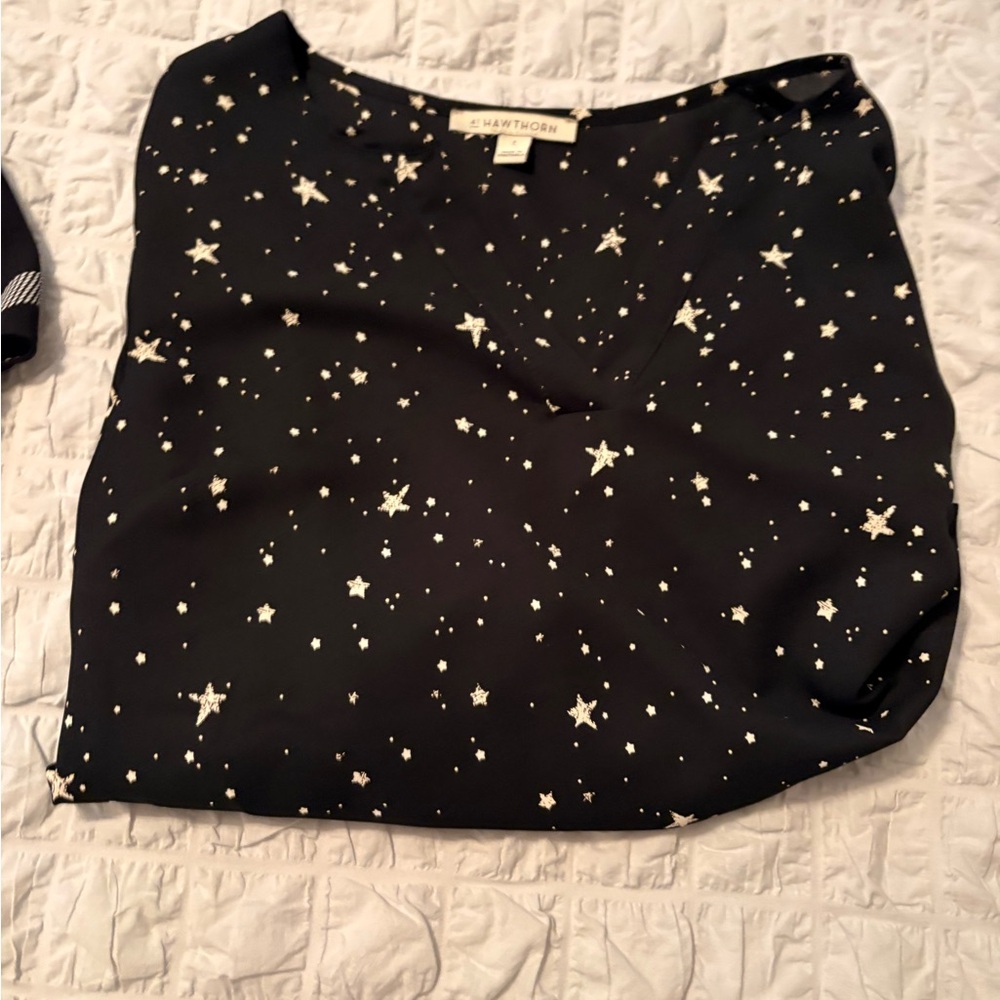 41 Hawthorn Black Starry Women's Skirt